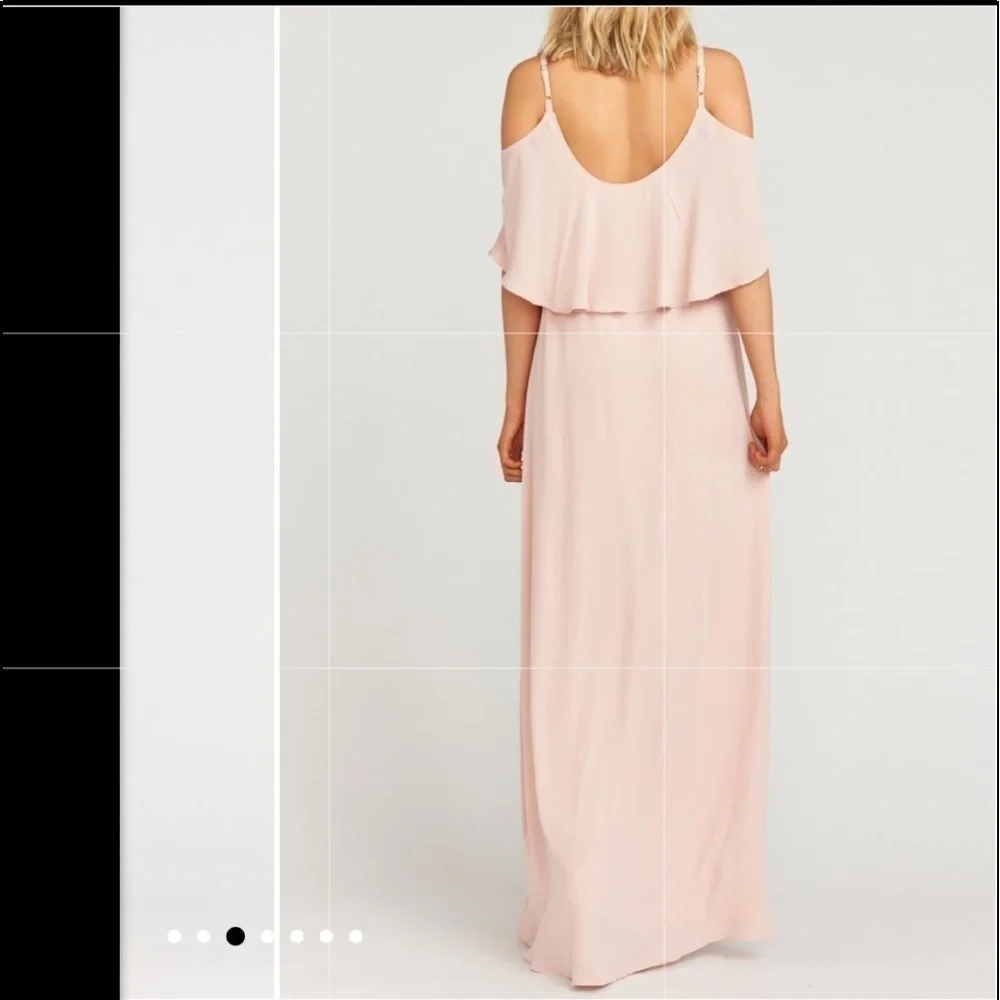 Show Me Your Mumu Caitlin Ruffle Maxi Dress NWT